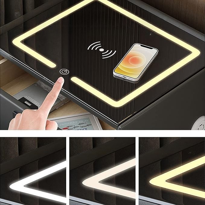 Table de Nuit Intelligente de Luxe + CADEAU