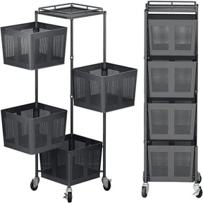 Étagère de cuisine à 4 niveaux + CADEAU