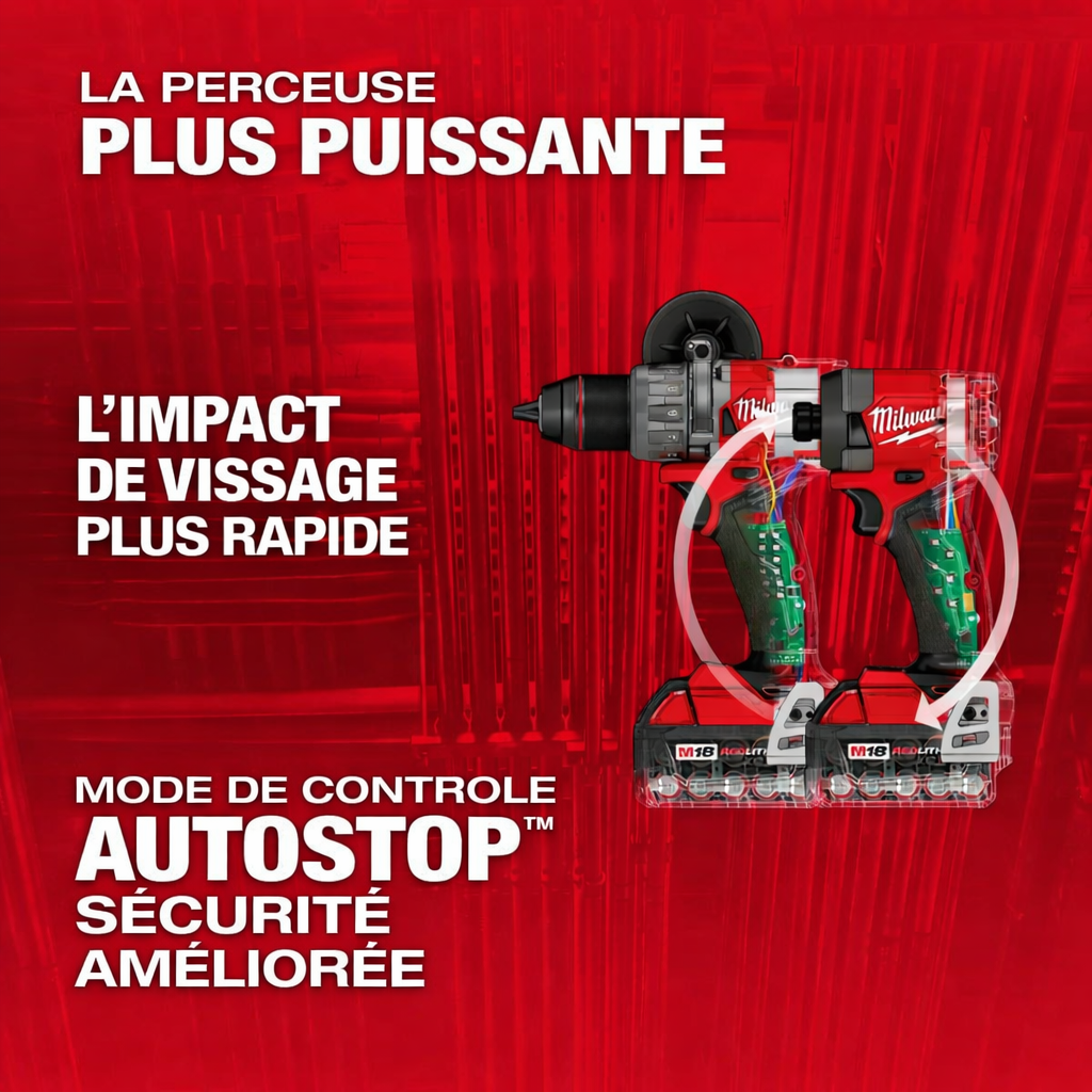 KIT MILWAUKEE – 7 OUTILS PROFESSIONNELS