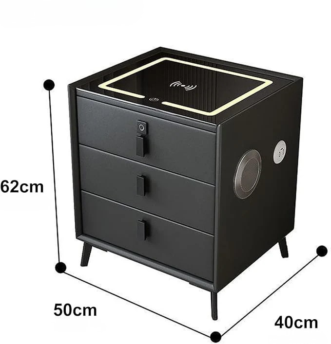 Table de Nuit Intelligente de Luxe + CADEAU